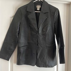 Kim Rogers S Leather Coat